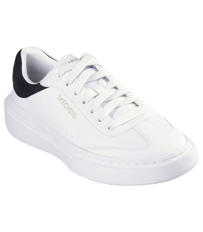 Compra online Zapatillas Skechers Cordova Classic Mujer Blanco Negro en oferta al mejor precio