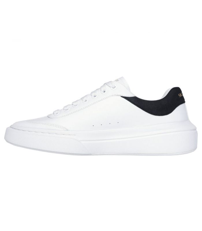 Compra online Zapatillas Skechers Cordova Classic Mujer Blanco Negro en oferta al mejor precio