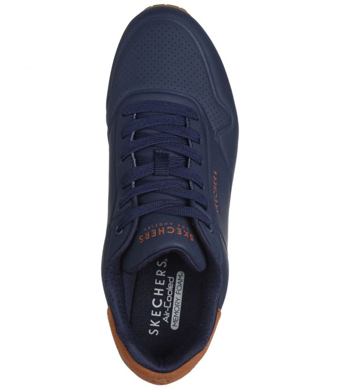 Compra online Zapatillas Skechers Uno Suited On Air Hombre Navy en oferta al mejor precio