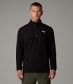 Compra online Forro Polar The North Face Glacier Pro 1/4 Zip Hombre Black en oferta al mejor precio