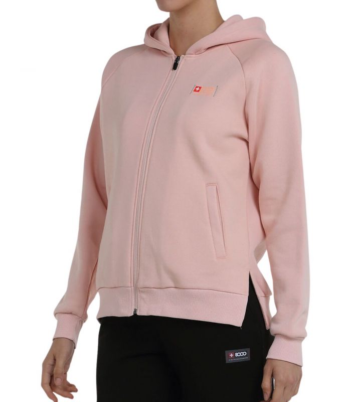 Compra online Sudadera +8000 Baiyan 021 Mujer Salmón en oferta al mejor precio