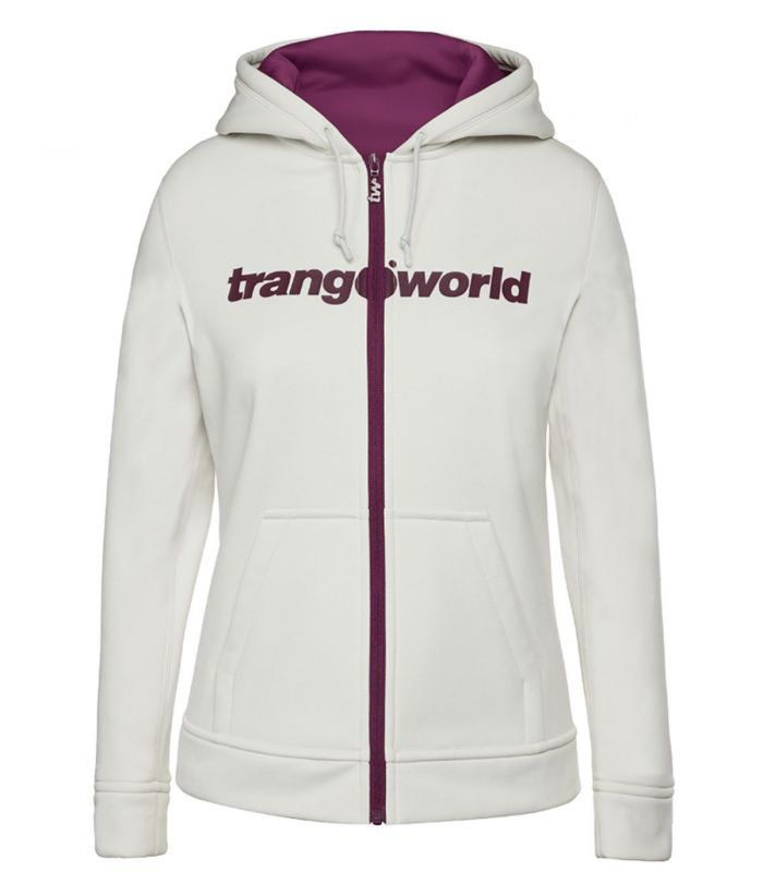 Compra online Sudadera Trangoworld Liena Mujer White Onix en oferta al mejor precio