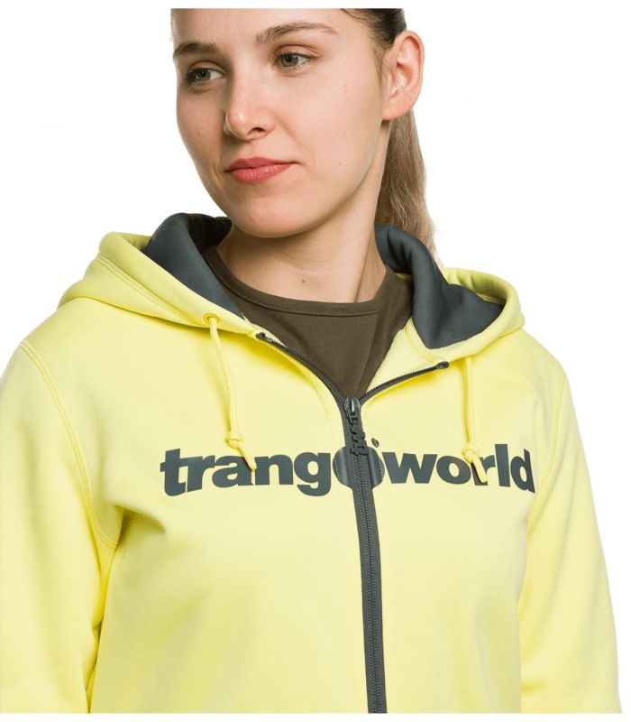 Compra online Sudadera Trangoworld Liena Mujer Limelight en oferta al mejor precio