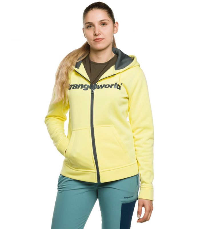 Compra online Sudadera Trangoworld Liena Mujer Limelight en oferta al mejor precio