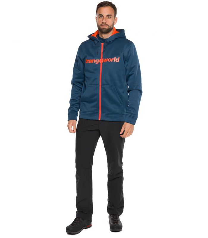 Compra online Sudadera Trangoworld Ripon Hombre Titan en oferta al mejor precio