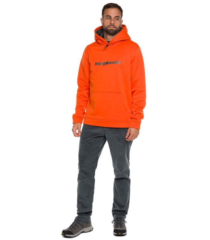 Compra online Sudadera Trangoworld Login Hombre Red Orange en oferta al mejor precio