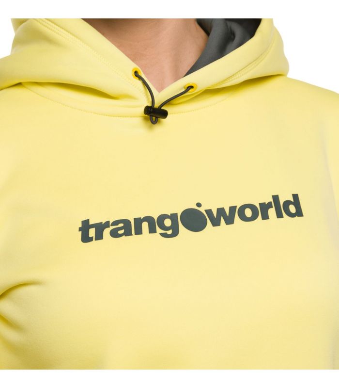 Compra online Sudadera Trangoworld Poppi Mujer Limelight en oferta al mejor precio