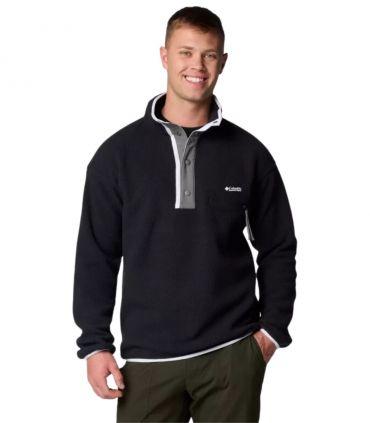 Forro Polar Columbia Helvetia™ II Half Snap Fleece Hombre Black