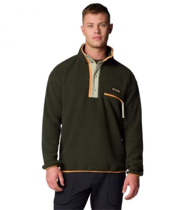 Forro Polar Columbia Helvetia™ II Half Snap Fleece Hombre Greenscape