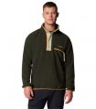 Compra online Forro Polar Columbia Helvetia™ II Half Snap Fleece Hombre Greenscape en oferta al mejor precio