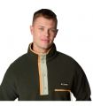 Compra online Forro Polar Columbia Helvetia™ II Half Snap Fleece Hombre Greenscape en oferta al mejor precio