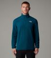 Compra online Forro Polar The North Face Glacier Pro 1/4 Zip Hombre Midnight Petrol en oferta al mejor precio