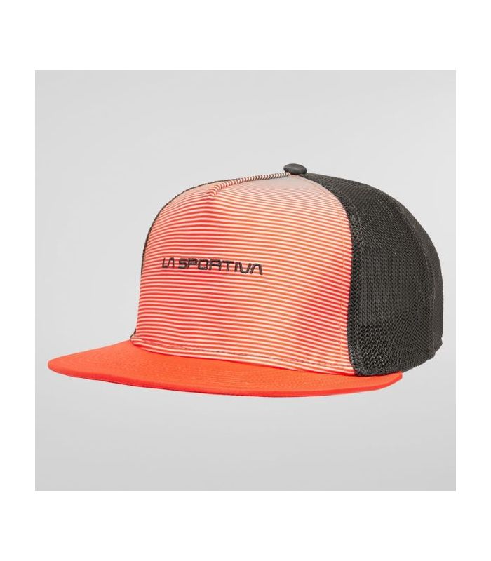 Compra online Gorra La Sportiva Fade Trucker Cherry Tomato en oferta al mejor precio