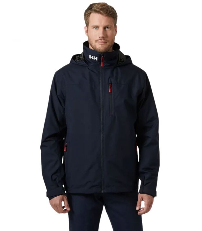 Compra online Chaqueta Helly Hansen Crew Hooded Midlayer Sailing Jacket 2.0 Hombre Navy en oferta al mejor precio