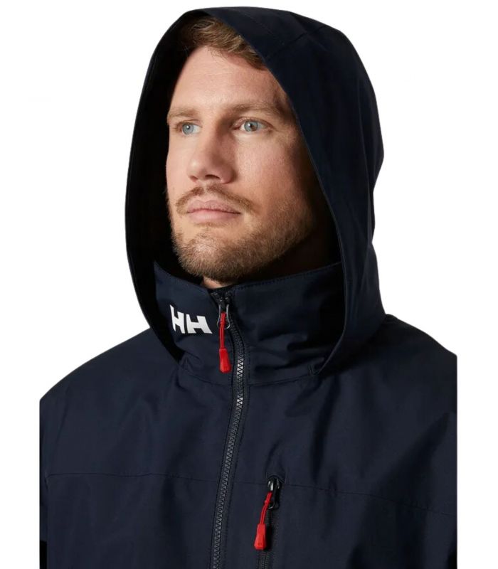 Compra online Chaqueta Helly Hansen Crew Hooded Midlayer Sailing Jacket 2.0 Hombre Navy en oferta al mejor precio