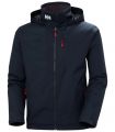 Compra online Chaqueta Helly Hansen Crew Hooded Midlayer Sailing Jacket 2.0 Hombre Navy en oferta al mejor precio