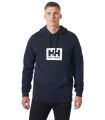 Compra online Sudadera Helly Hansen HH Box Hoodie Hombre Navy en oferta al mejor precio