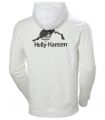 Compra online Sudadera Helly Hansen Yu Hoodie 2.0 Hombre White en oferta al mejor precio