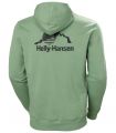 Compra online Sudadera Helly Hansen Yu Hoodie 2.0 Hombre Jade en oferta al mejor precio