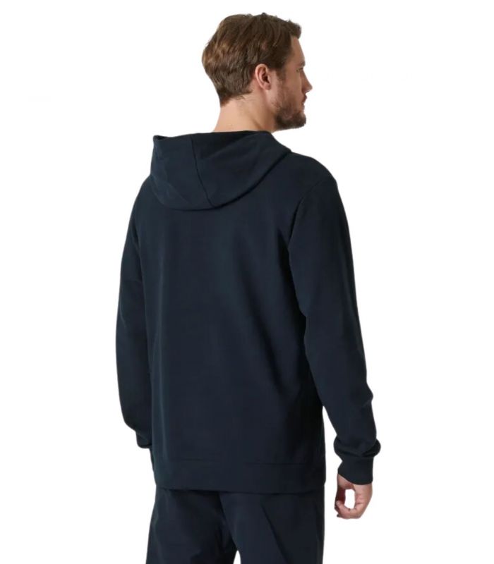 Compra online Sudadera Helly Hansen Logo Hoodie Hombre Navy en oferta al mejor precio