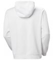 Compra online Sudadera Helly Hansen Logo Hoodie Hombre White en oferta al mejor precio