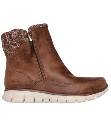 Botas Skechers Synergy Lovely Collab Mujer Marrón