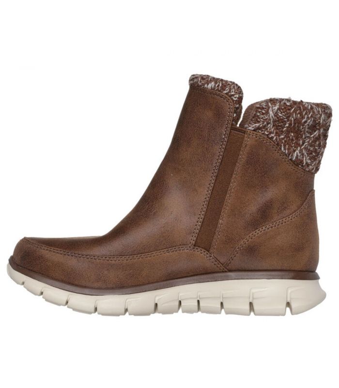 Compra online Botas Skechers Synergy Lovely Collab Mujer Marrón en oferta al mejor precio