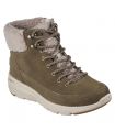 Compra online Botas Skechers On the GO Glacial Ultra Woodlands Mujer Oliva en oferta al mejor precio