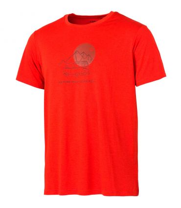 Camiseta Ternua Logna 3.0 Hombre Orange Red