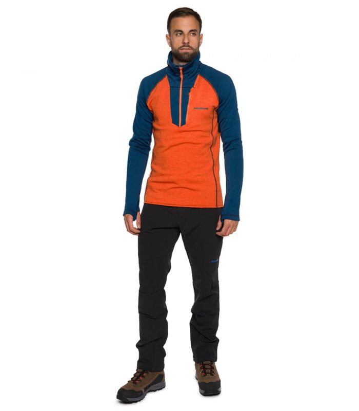 Compra online Pullover Trangoworld Glyders Hombre Vibrant Orange en oferta al mejor precio