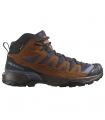 Compra online Botas Salomon X Ultra 360 Leather Mid Gtx Hombre Blue Nights en oferta al mejor precio