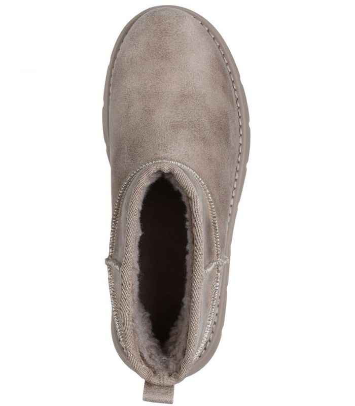 Compra online Botines Skechers Keepsakes Lite Snowbird Mujer Taupe en oferta al mejor precio