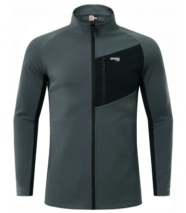 Chaqueta Sphere Pro Nostop Hombre Gris Negro