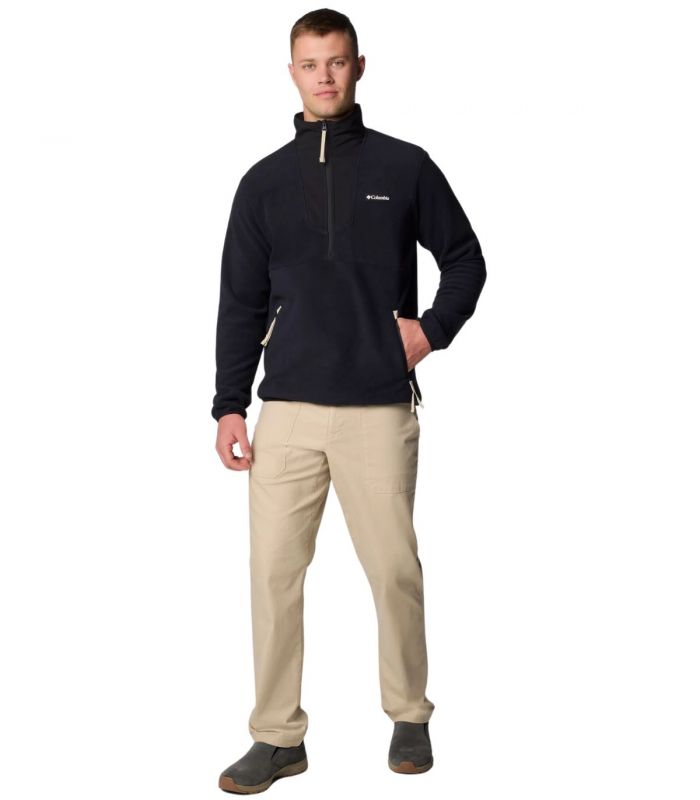 Compra online Forro Polar Columbia Sequoia Grove™ Half Zip Fleece Hombre Black en oferta al mejor precio