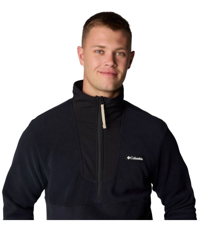 Compra online Forro Polar Columbia Sequoia Grove™ Half Zip Fleece Hombre Black en oferta al mejor precio