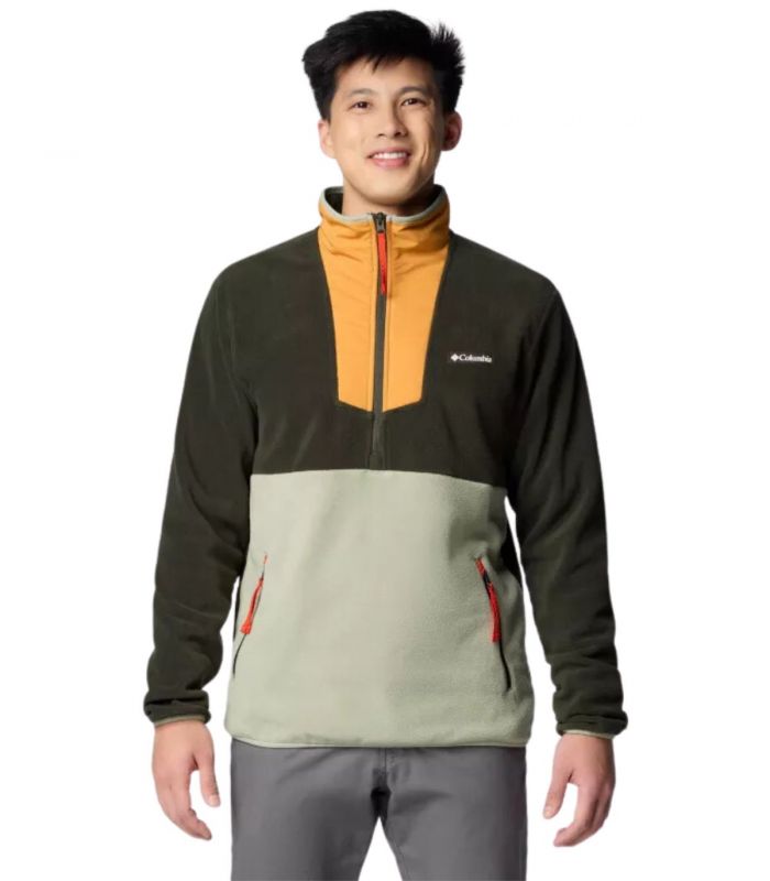 Compra online Forro Polar Columbia Sequoia Grove™ Half Zip Fleece Hombre Greenscape en oferta al mejor precio