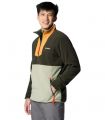 Compra online Forro Polar Columbia Sequoia Grove™ Half Zip Fleece Hombre Greenscape en oferta al mejor precio