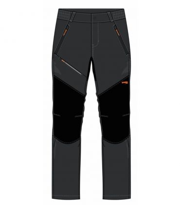 Pantalones Sphere Pro Reiki Niños Gris Oscuro Negro