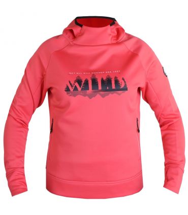 Sudadera Sphere Pro Windy Mujer Coral Negro