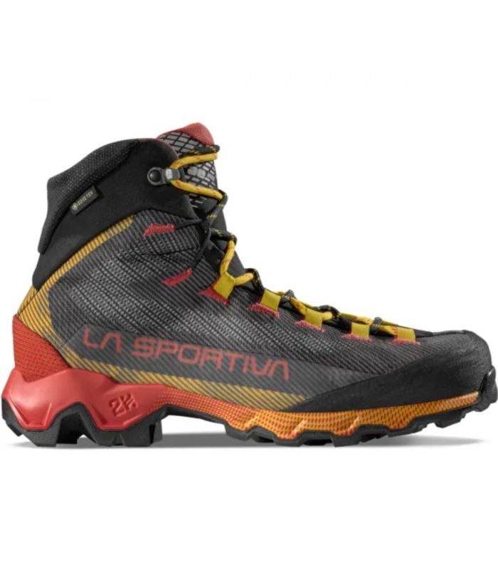 Compra online Botas La Sportiva Aequilibrium Hike GTX Hombre Carbon Yellow en oferta al mejor precio