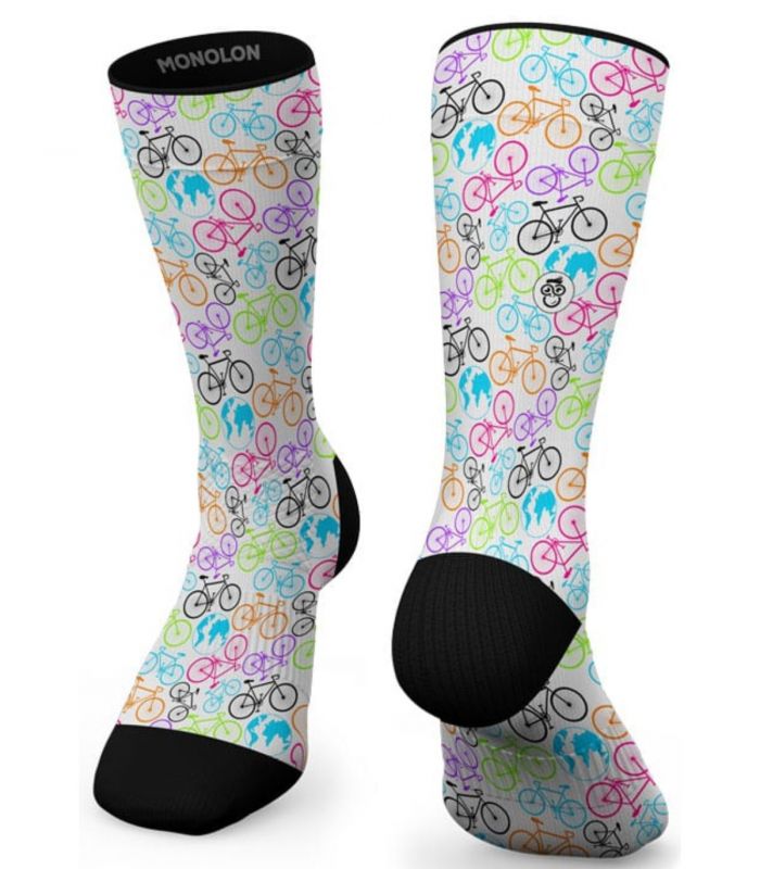 Compra online Calcetines Monolon Cycles White en oferta al mejor precio