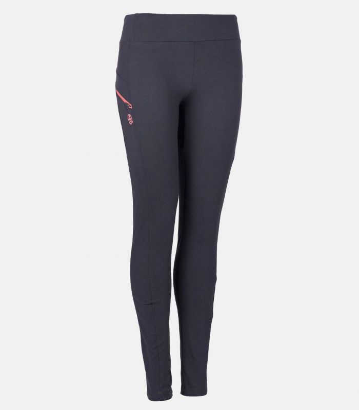 Compra online Mallas Ternua Coolsha Mujer Black Deep Cerise en oferta al mejor precio