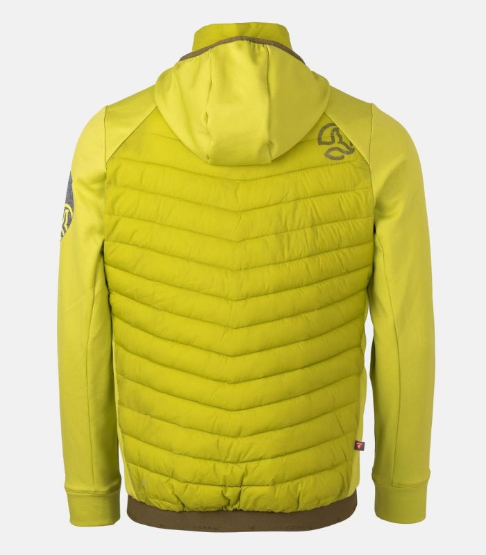 Compra online Chaqueta Ternua Yukkon 2.0 Hybrid JKT Hombre Citrus Green en oferta al mejor precio