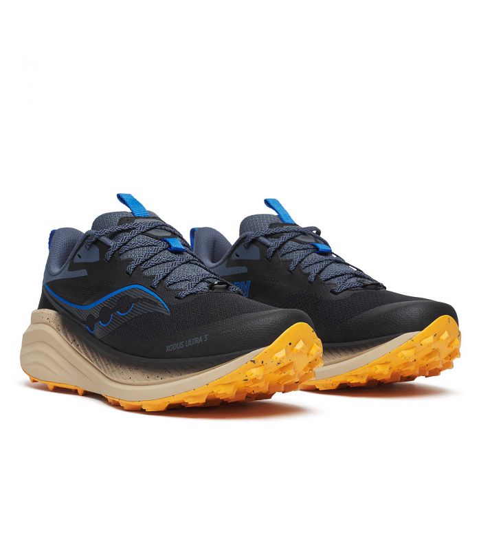 Compra online Zapatillas Saucony Xodus Ultra 3 Hombre Black Dusk en oferta al mejor precio