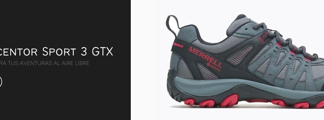 Zapatilla Hombre Accentor 3 Sport Goretex-Merrell Chile - Zapatos